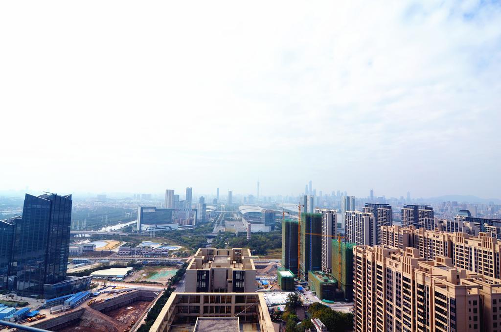 Guangzhou Hua Ji Apartment Pazhou Expo Branch Exteriér fotografie